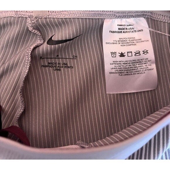 Nike Pro Elite Official Racing Tights Gray Made in USA Men's Sz Small DA2908-073 - Picture 9 of 10